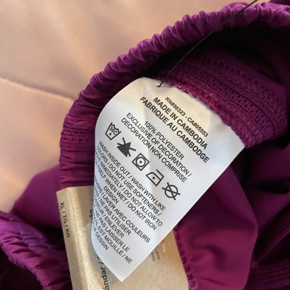 Nike Dri-Fit Kids Purple Athletic Running Hiking Shorts Sz XL NWT - Picture 7 of 7